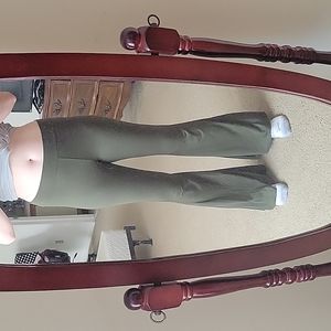 Woman's, Small, Forrest green, bell bottom sweat/yoga pants